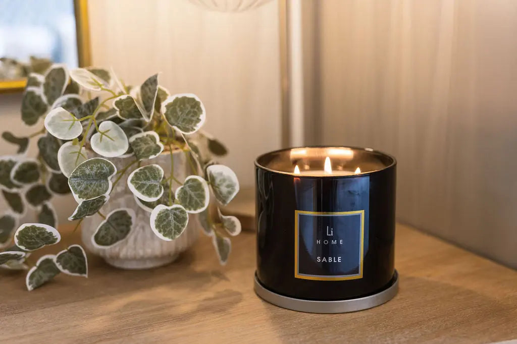 Sable - 3 Wick Luxury Candle 1kg Lifestyle Home Collection