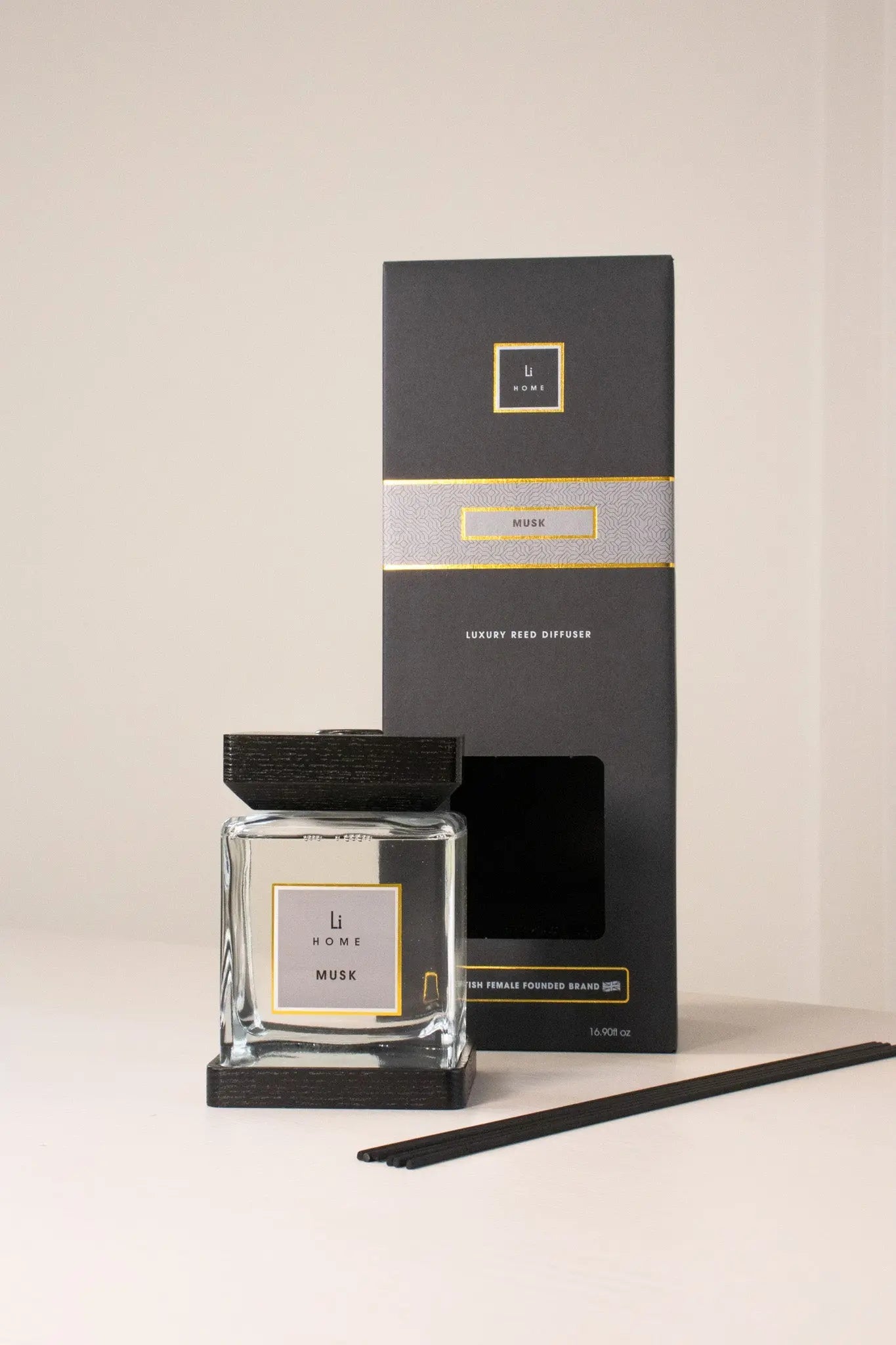 Luxury Square Diffuser - Musk Lifestyle Home Collection