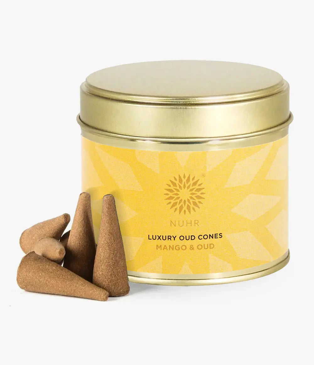 Mango and Oud Incense Cones
