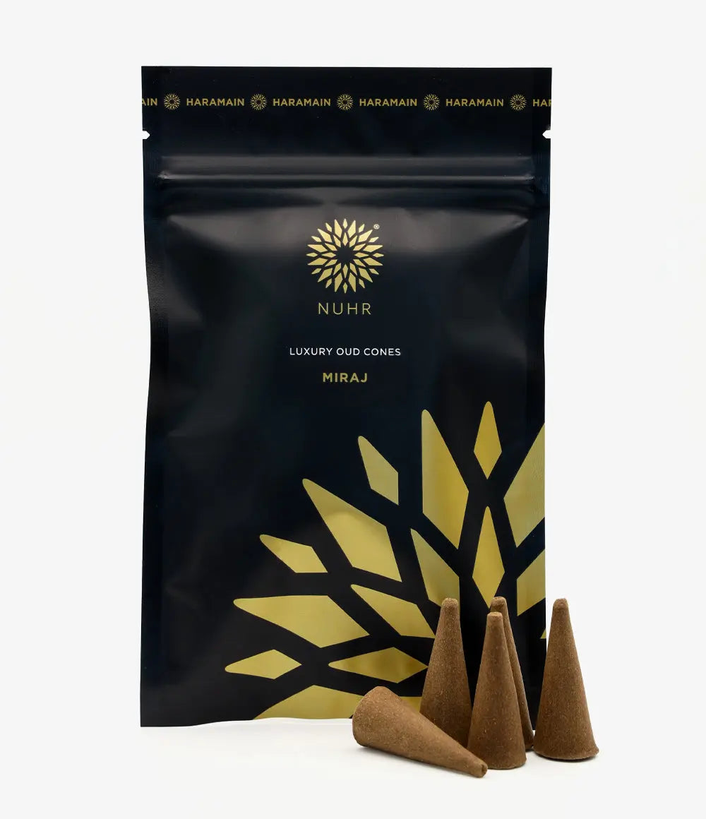 Incense Cones and Cone Burner Gift Set - Miraj