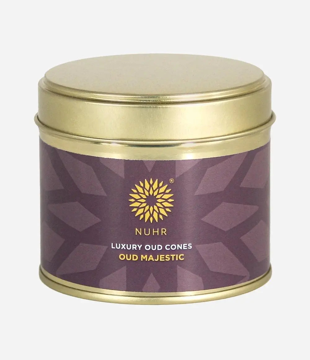 Oud Majestic Incense Cones NUHR Home