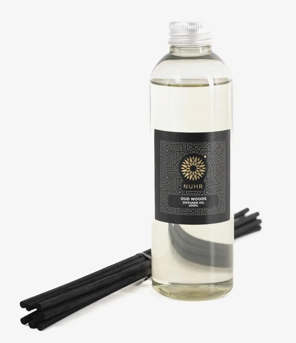 Oud Woods Luxury Reed Diffuser Refill 200ml NUHR Home