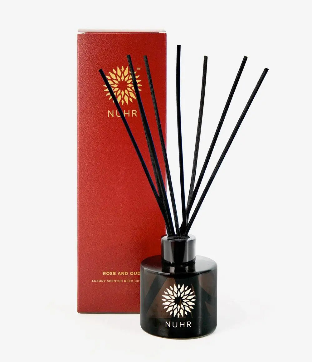 Rose & Oud Luxury Reed Diffuser NUHR Home