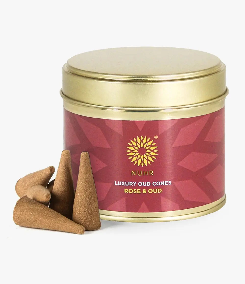 Rose and Oud Incense Cones