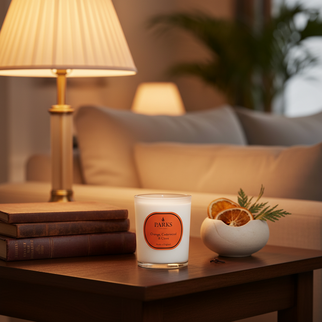 Orange, Cedarwood & Clove Candle — 180g