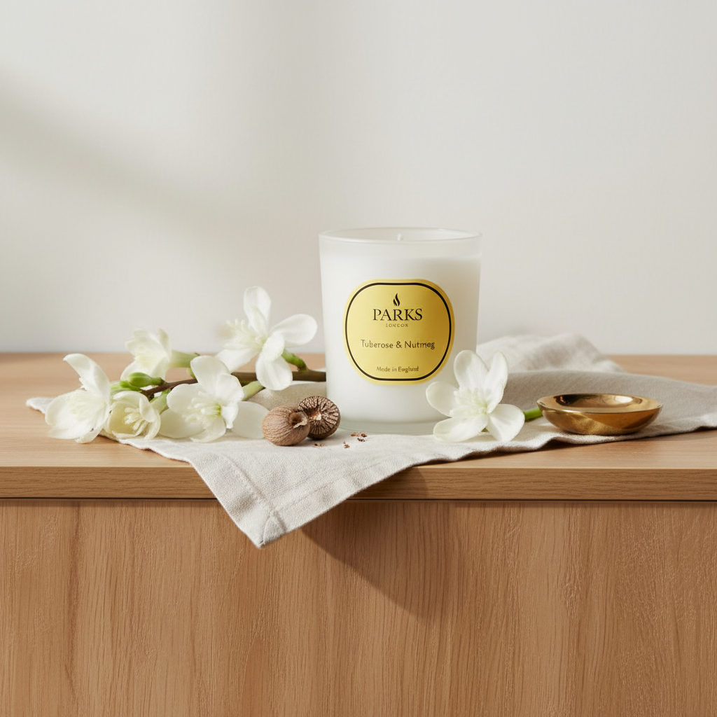 Tuberose & Nutmeg Candle — 180g