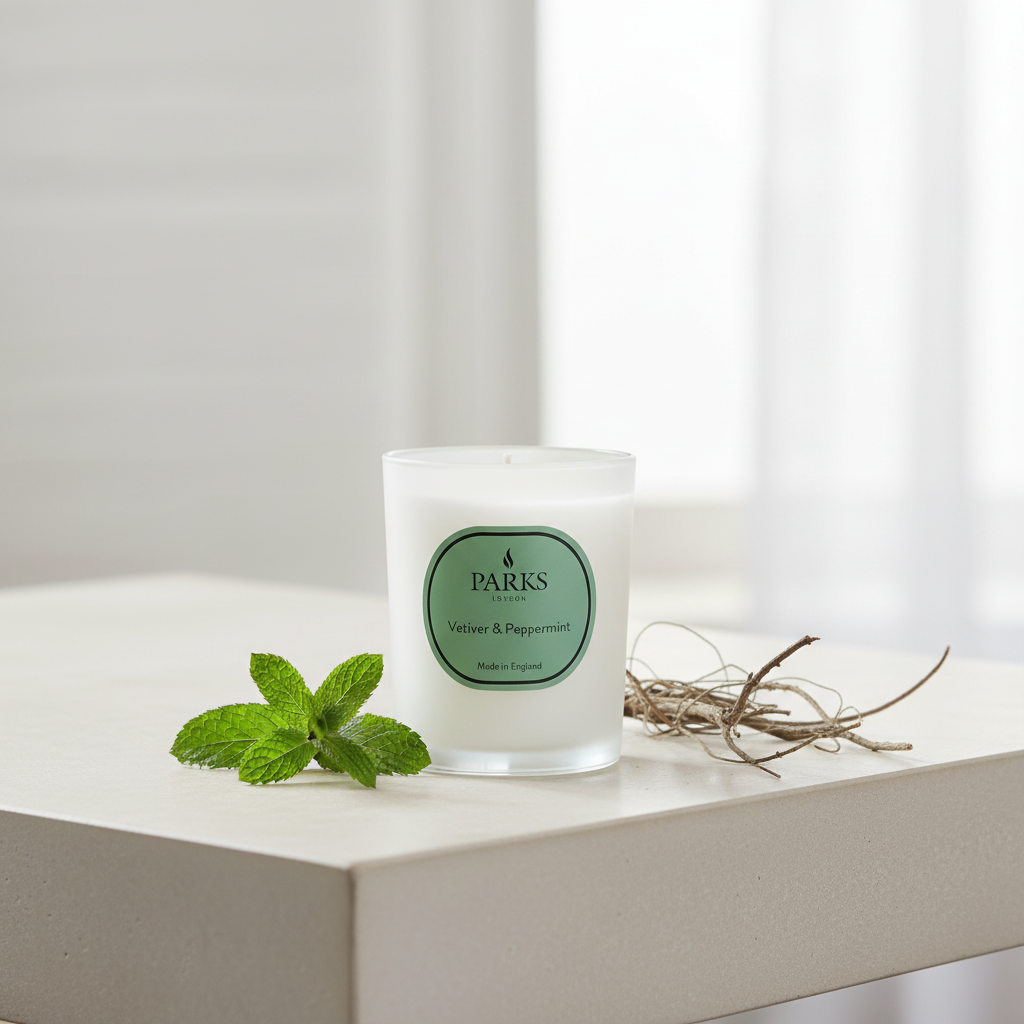 Vetiver & Peppermint Candle — 180g