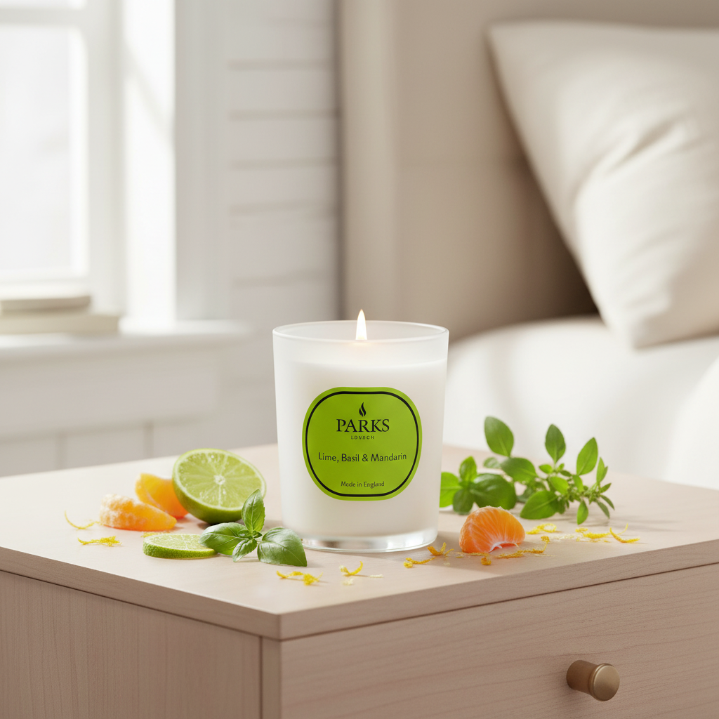 Lime, Basil & Mandarin Candle — 180g