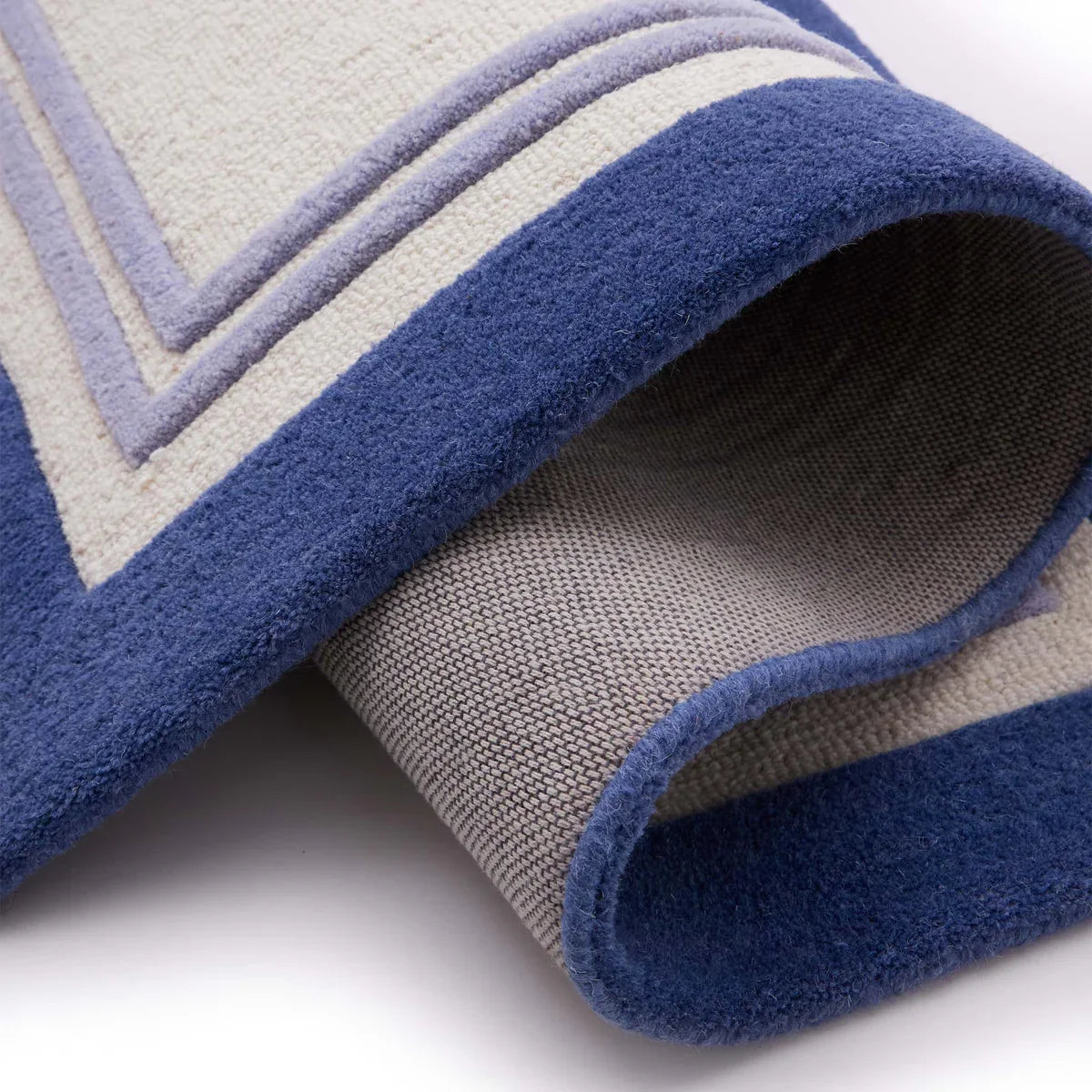 Origins Borders Rug | Blue