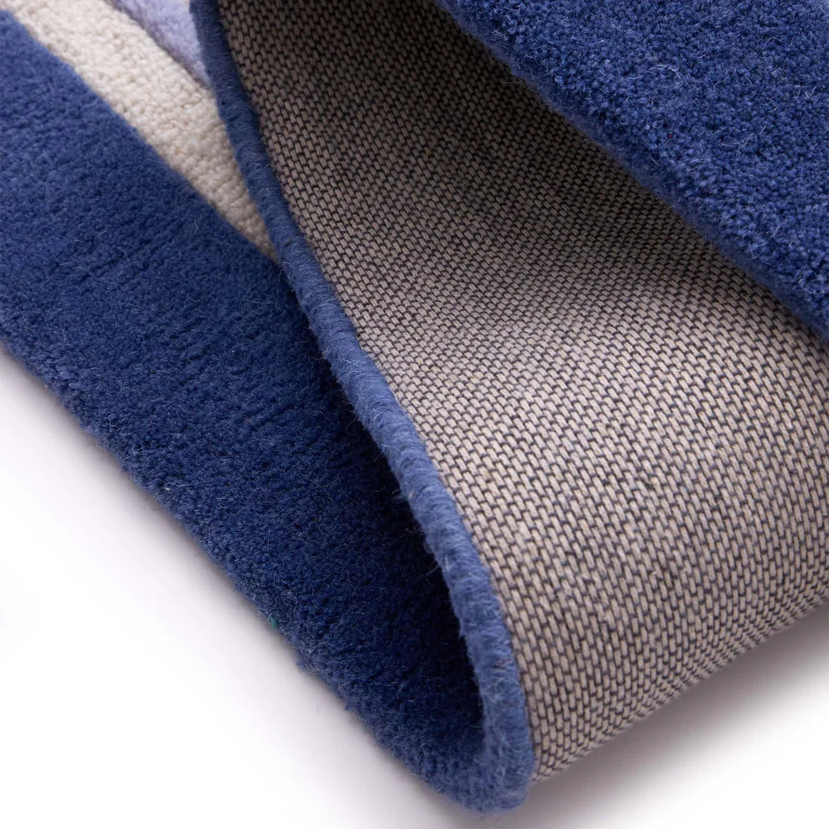 Origins Borders Rug | Blue