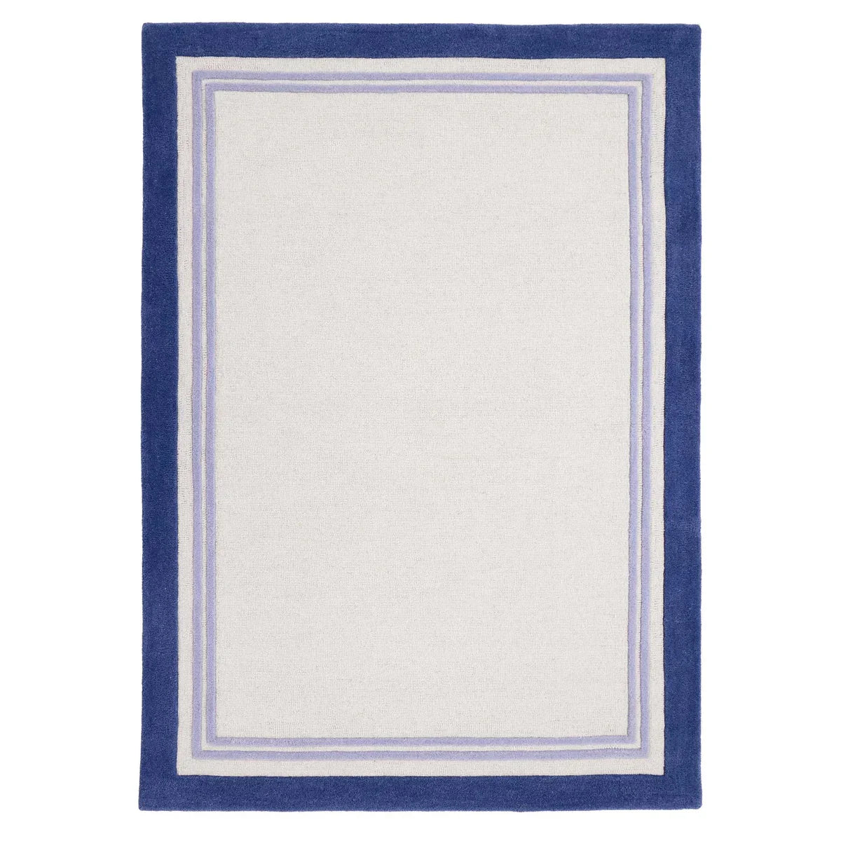 Origins Borders Rug | Blue