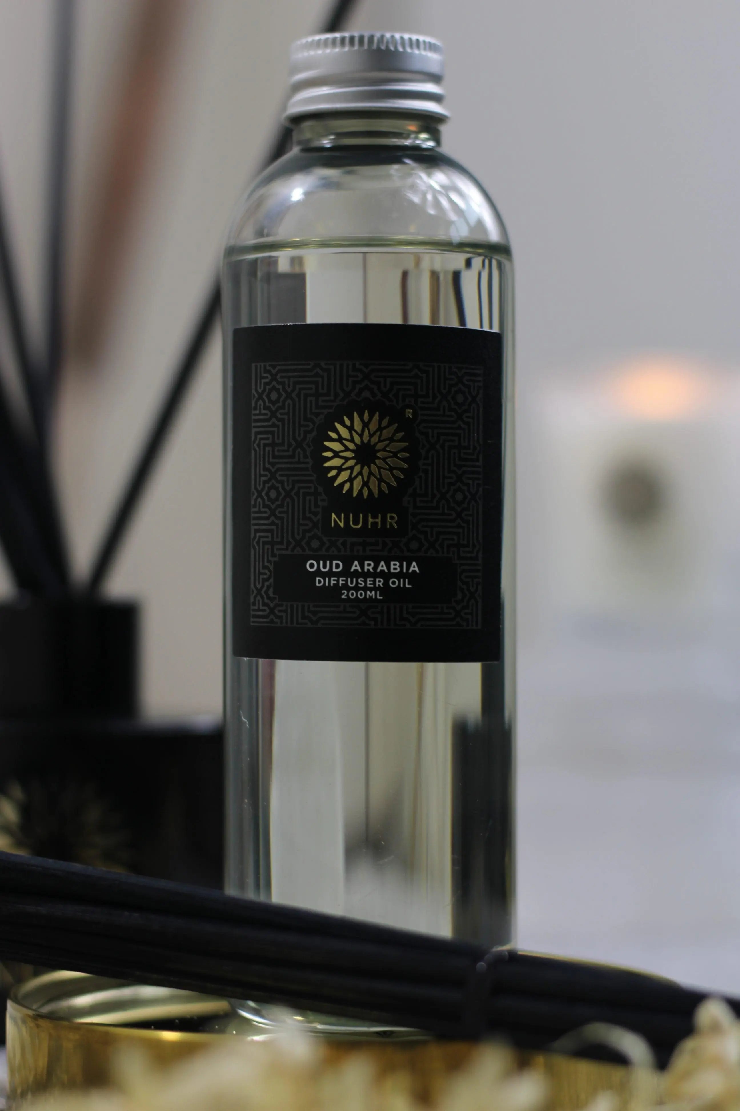 Oud Arabia Luxury Reed Diffuser Refill 200ml NUHR Home