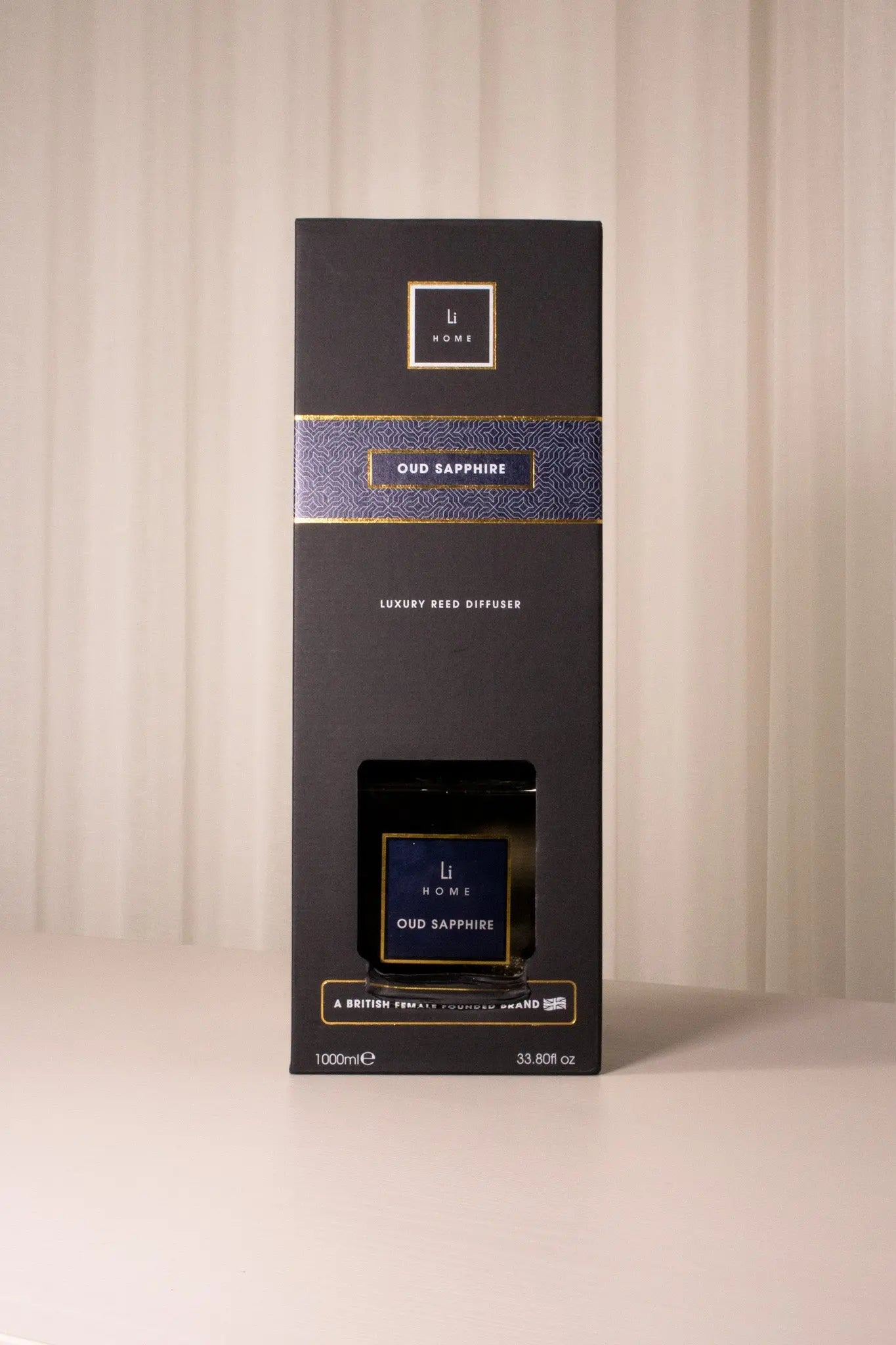 Luxury Square Diffuser - Oud Sapphire Lifestyle Home Collection