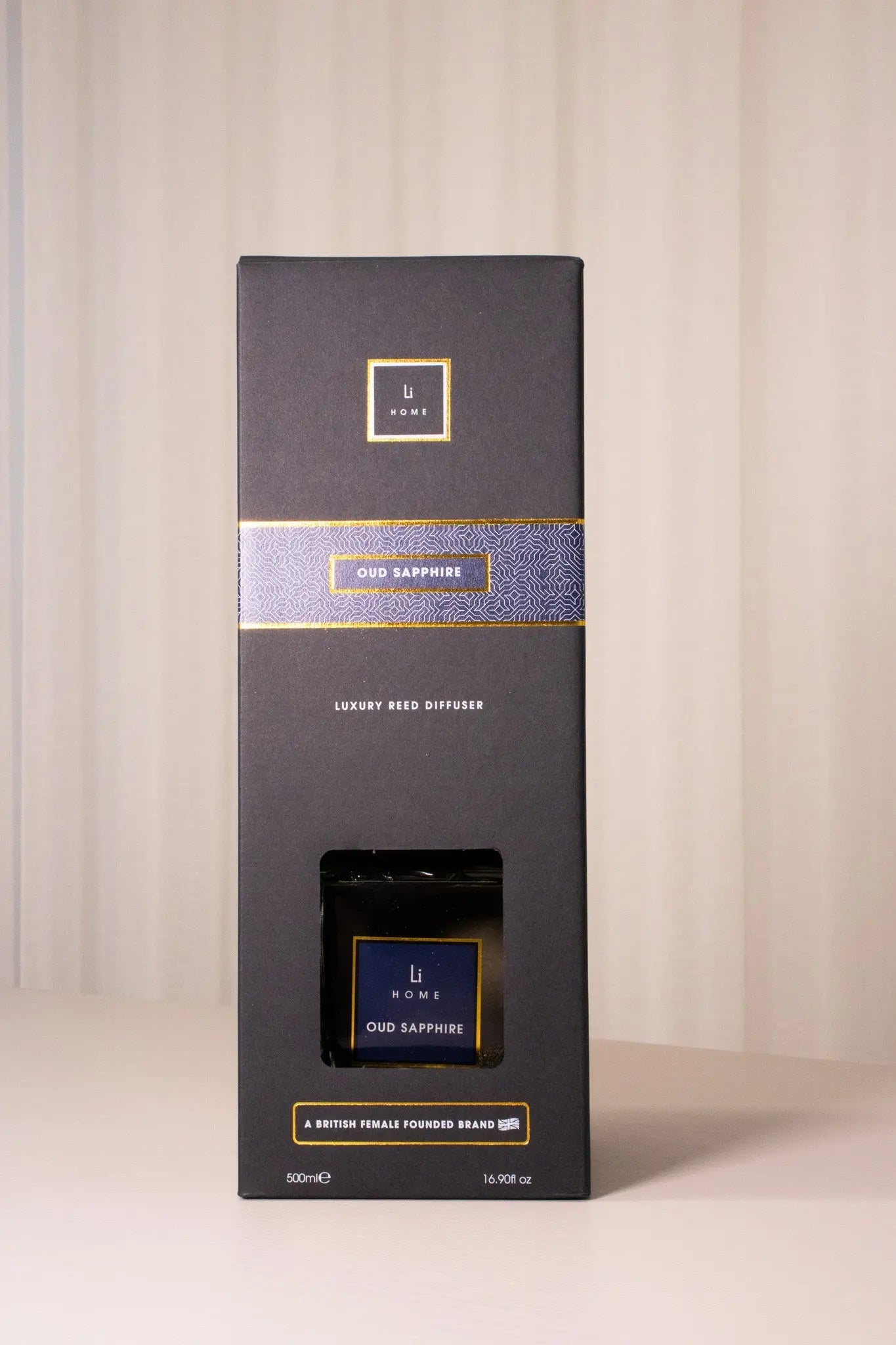 Luxury Square Diffuser - Oud Sapphire Lifestyle Home Collection