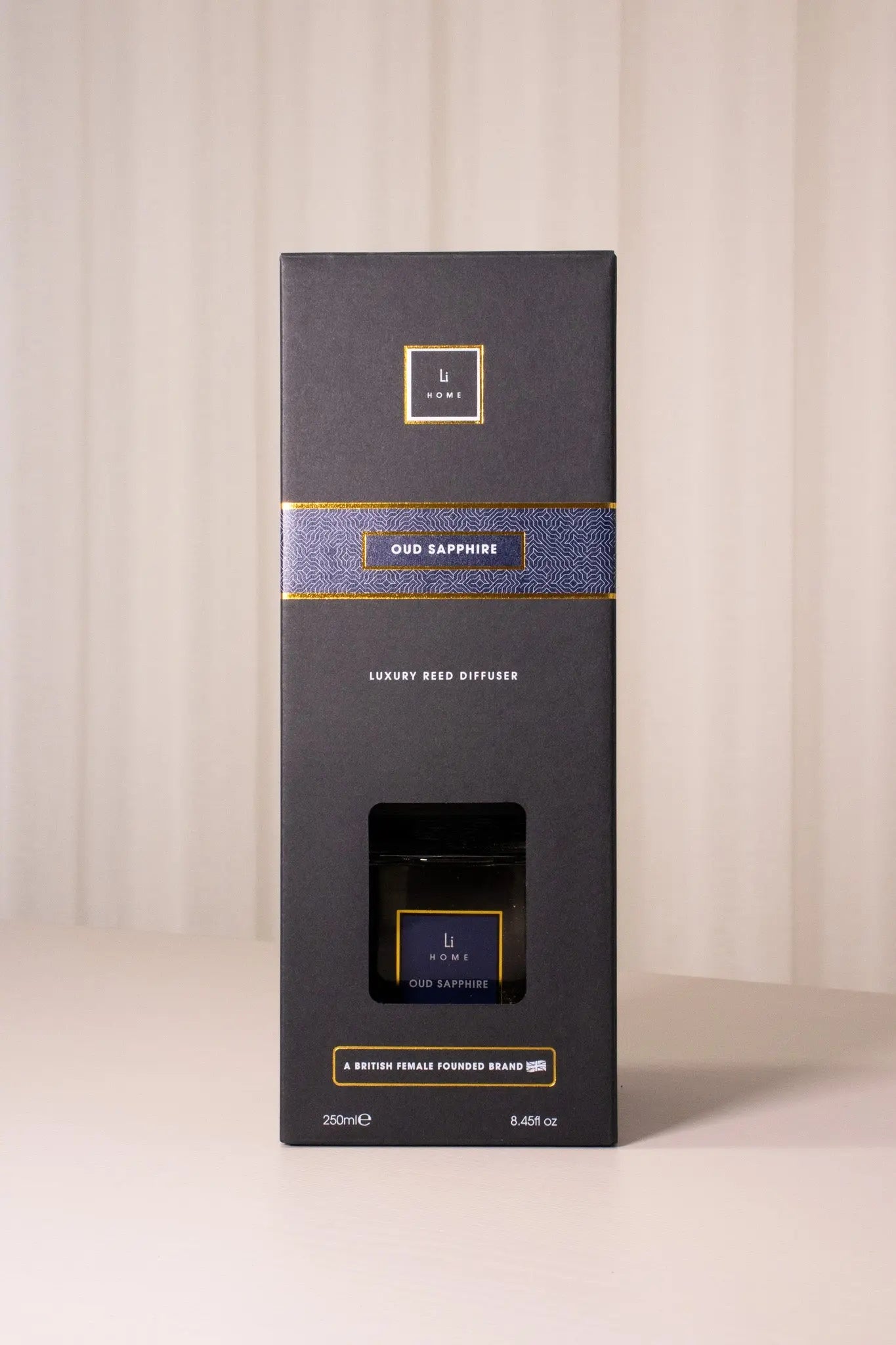 Luxury Square Diffuser - Oud Sapphire Lifestyle Home Collection