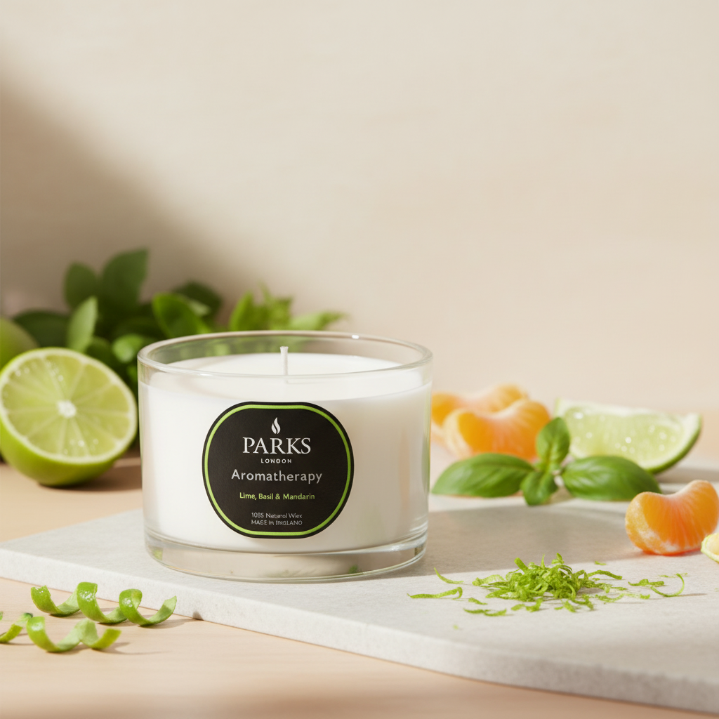 Lime, Basil & Mandarin Travel Candle