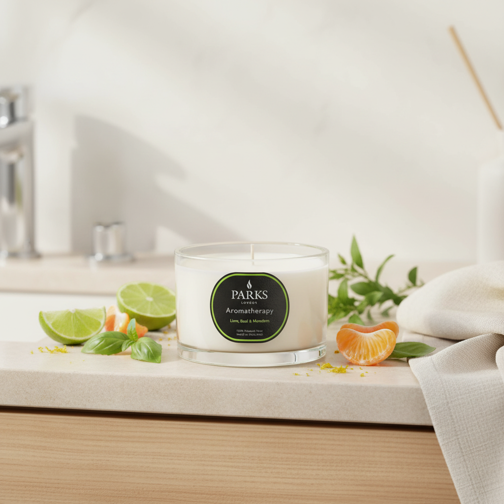 Lime, Basil & Mandarin Travel Candle