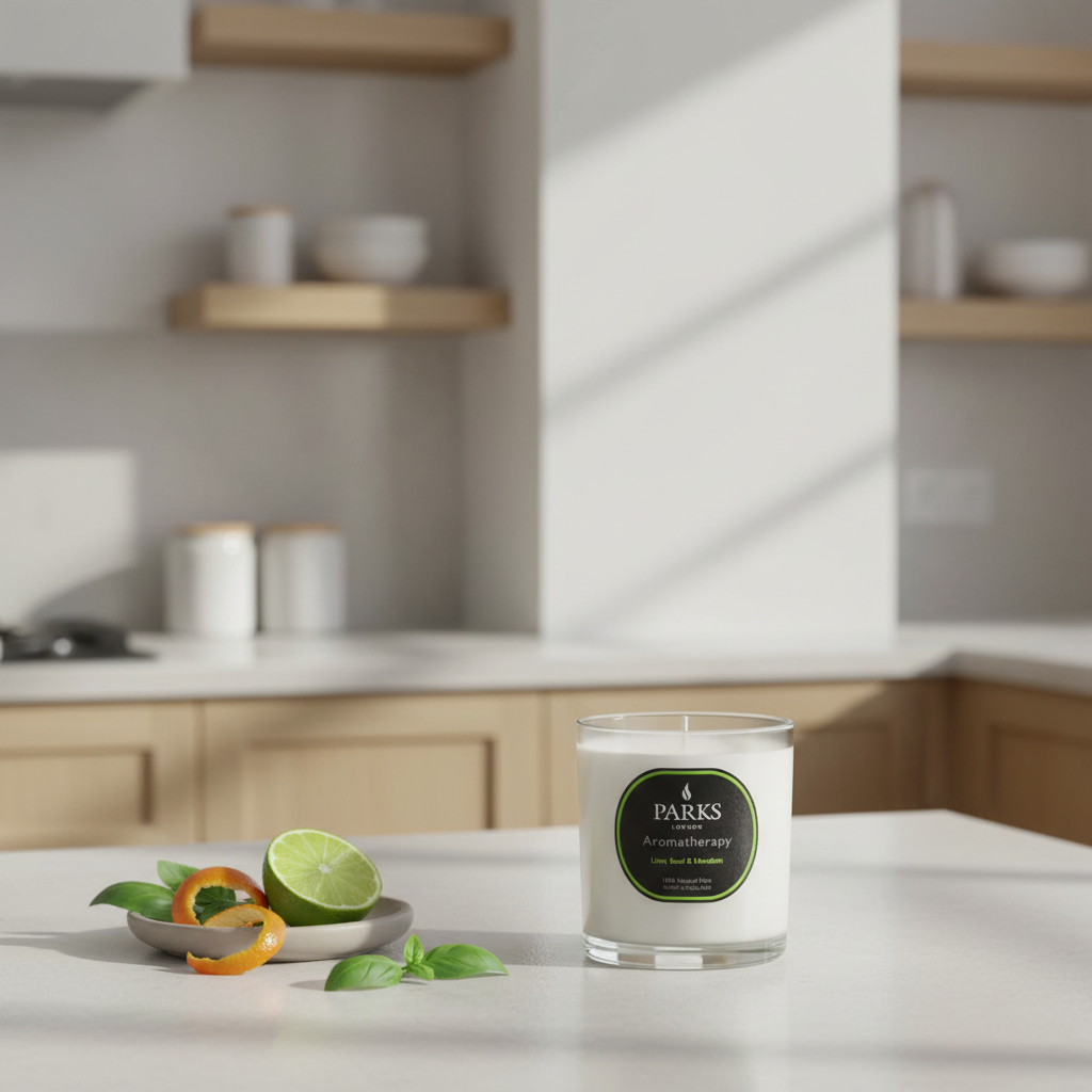 Lime, Basil & Mandarin Candle — 220g