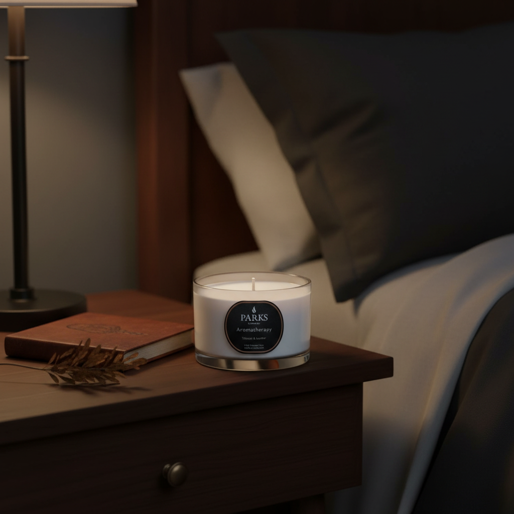 Tobacco & Leather Travel Candle