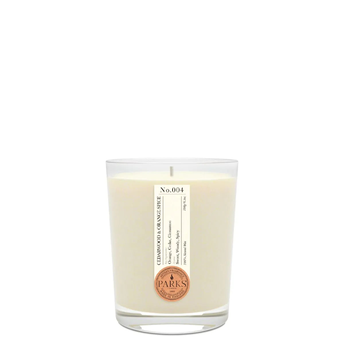 Cedarwood & Orange Spice Candle — 180g