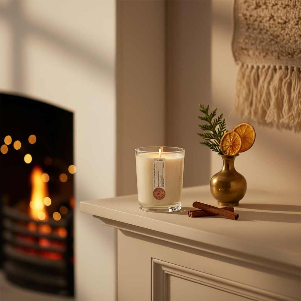 Cedarwood & Orange Spice Candle — 180g