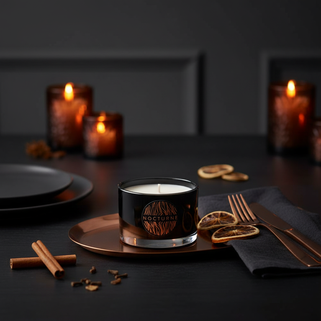 Nocturne Fireside Embers Travel Candle