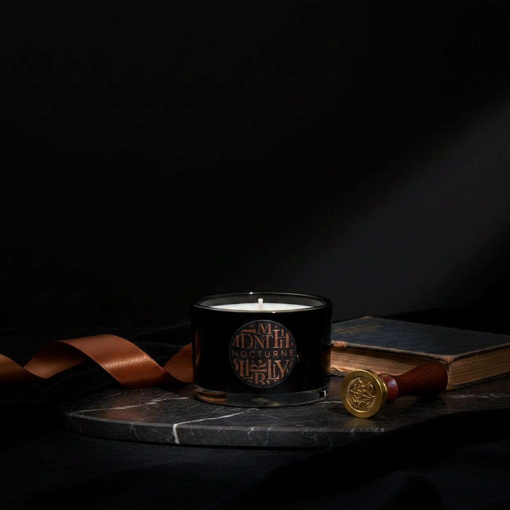Nocturne Midnight Library Travel Candle