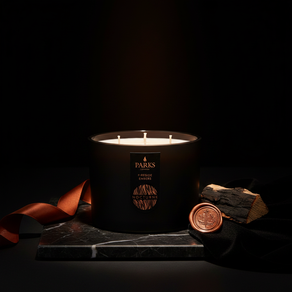Fireside Embers 3 Wick Candle