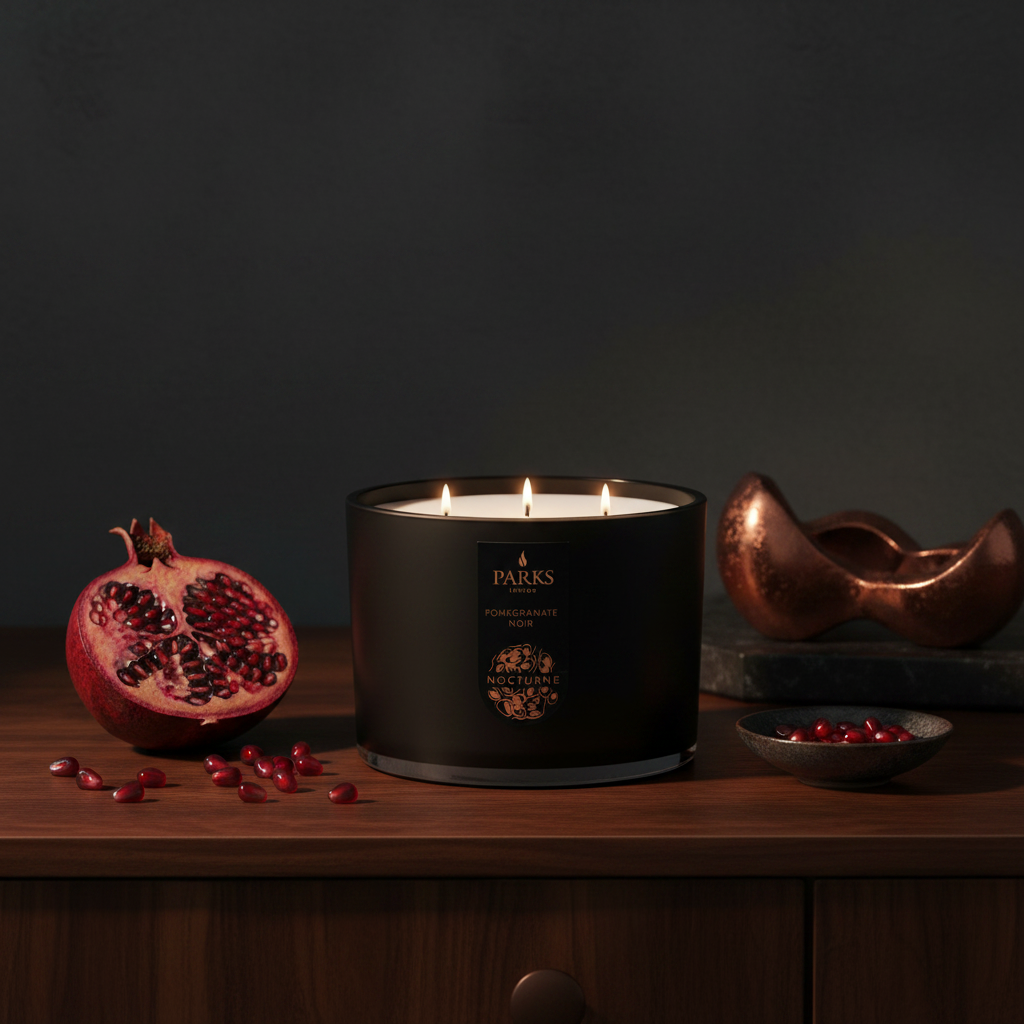Pomegranate Noir 3 Wick Candle