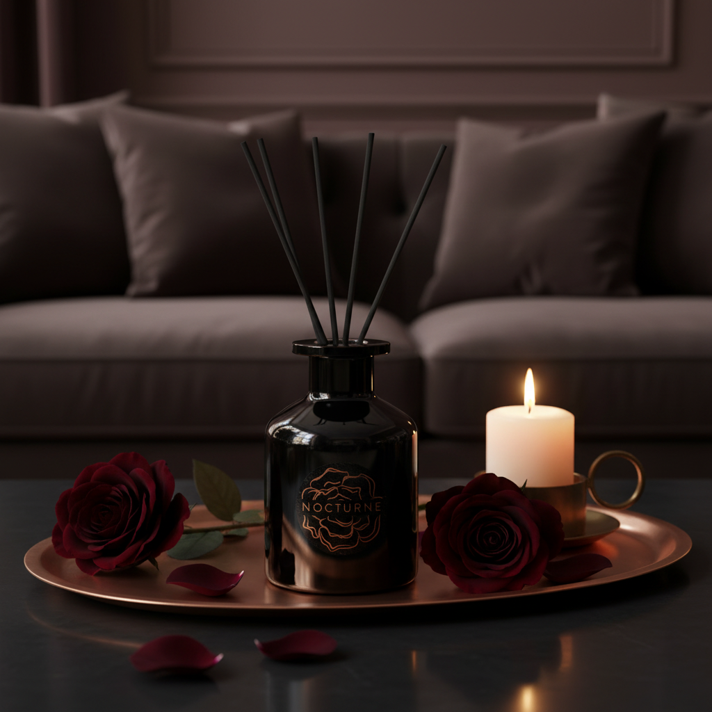 Dark Rose Reed Diffuser — 100ml