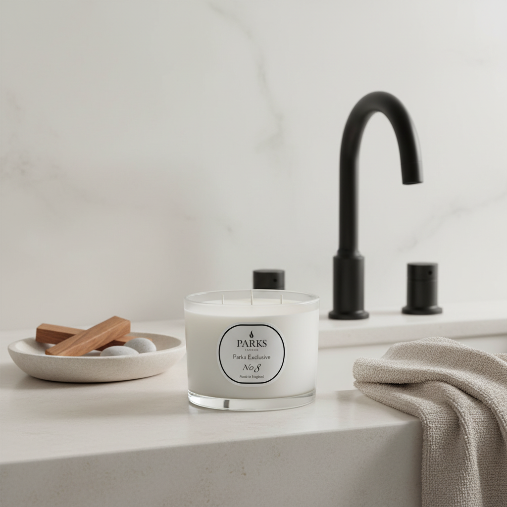 No. 8 - Feu de Bois 3 Wick Candle