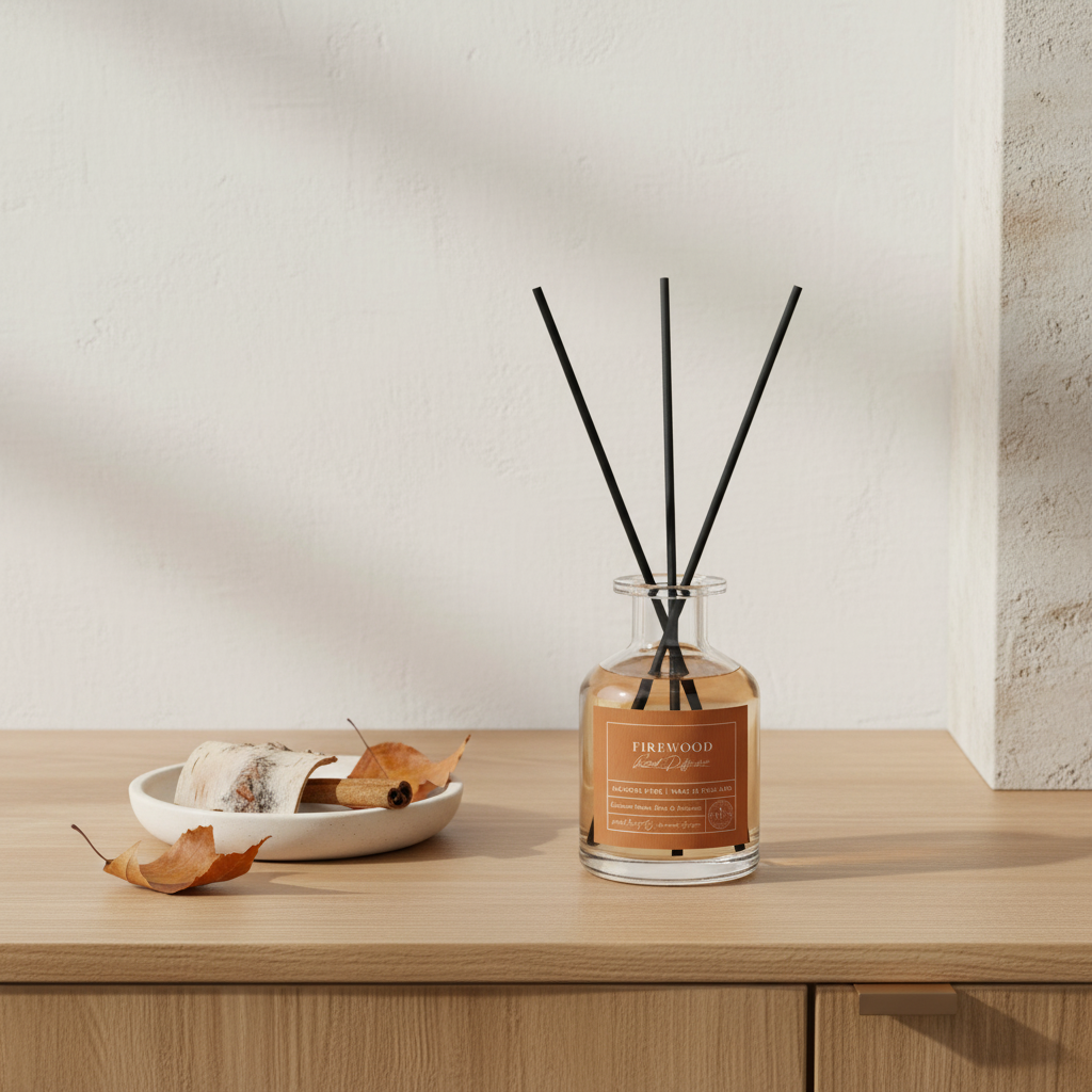 Autumn Special Edition Firewood Reed Diffuser — 100ml