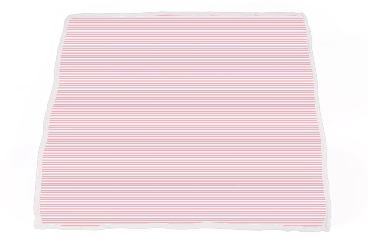 Playful Kitty and Candy Stripe Newcastle Blanket