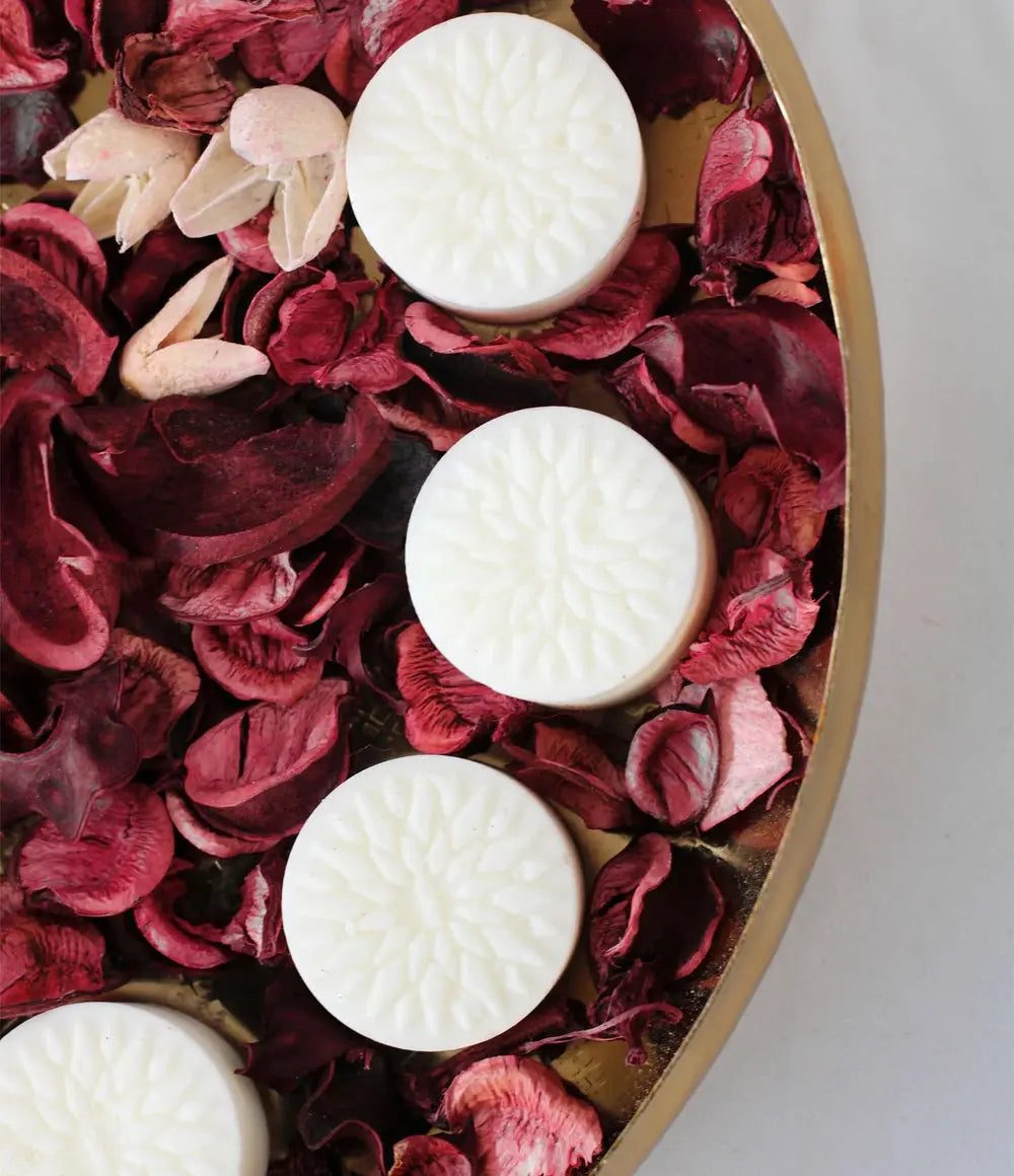 Set of 12 Rose & Oud Luxury Wax Melts