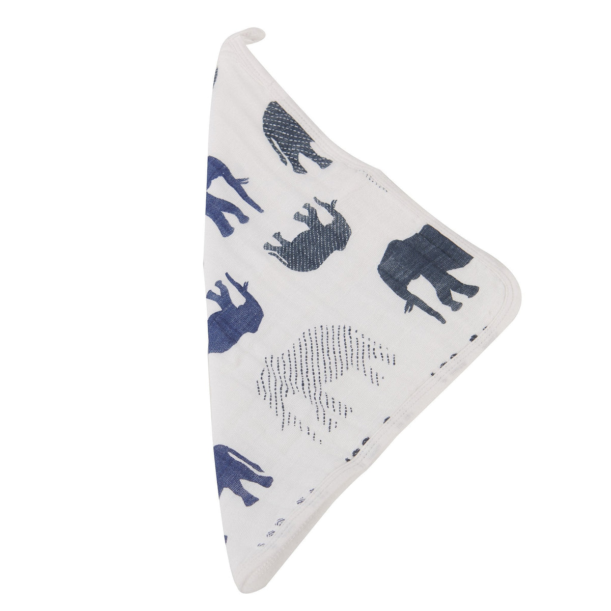 In the Wild Elephant Cotton Washcloth Set 3PK