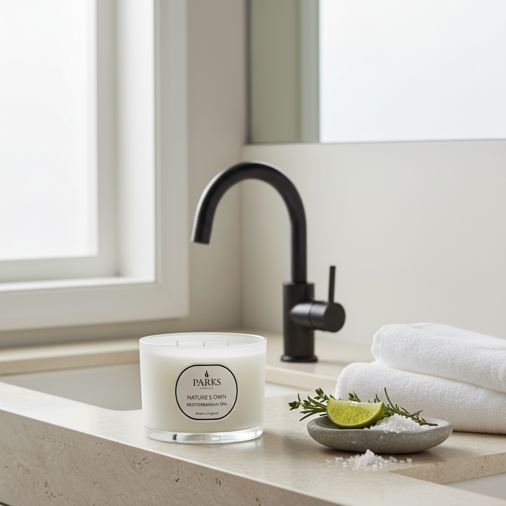 Mediterranean Spa 3 Wick Candle