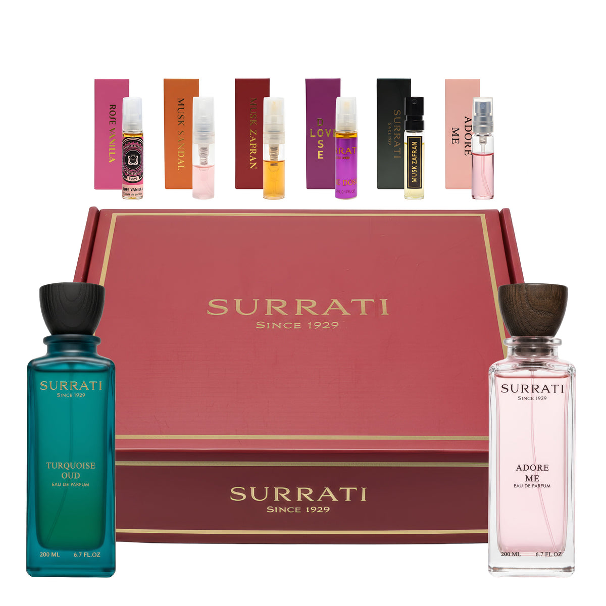 Turqouise Oud - Adore me | Gift Set | Eau De Parfum | 200ml x 2