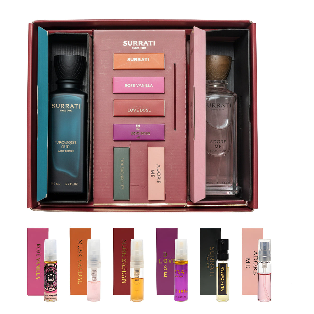 Turqouise Oud - Adore me | Gift Set | Eau De Parfum | 200ml x 2