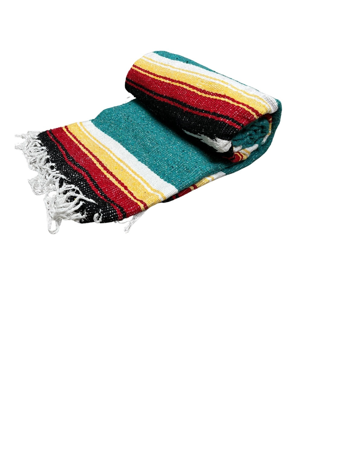Turquoise Sunset Baja Diamond Yoga Blanket