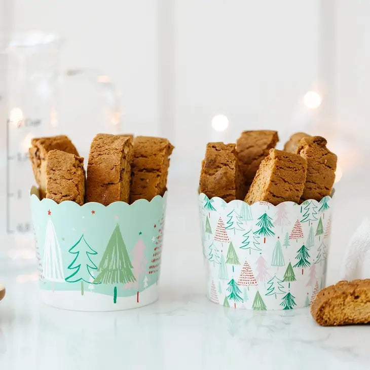 Whimsical Christmas Trees Food Cups (50 pcs)