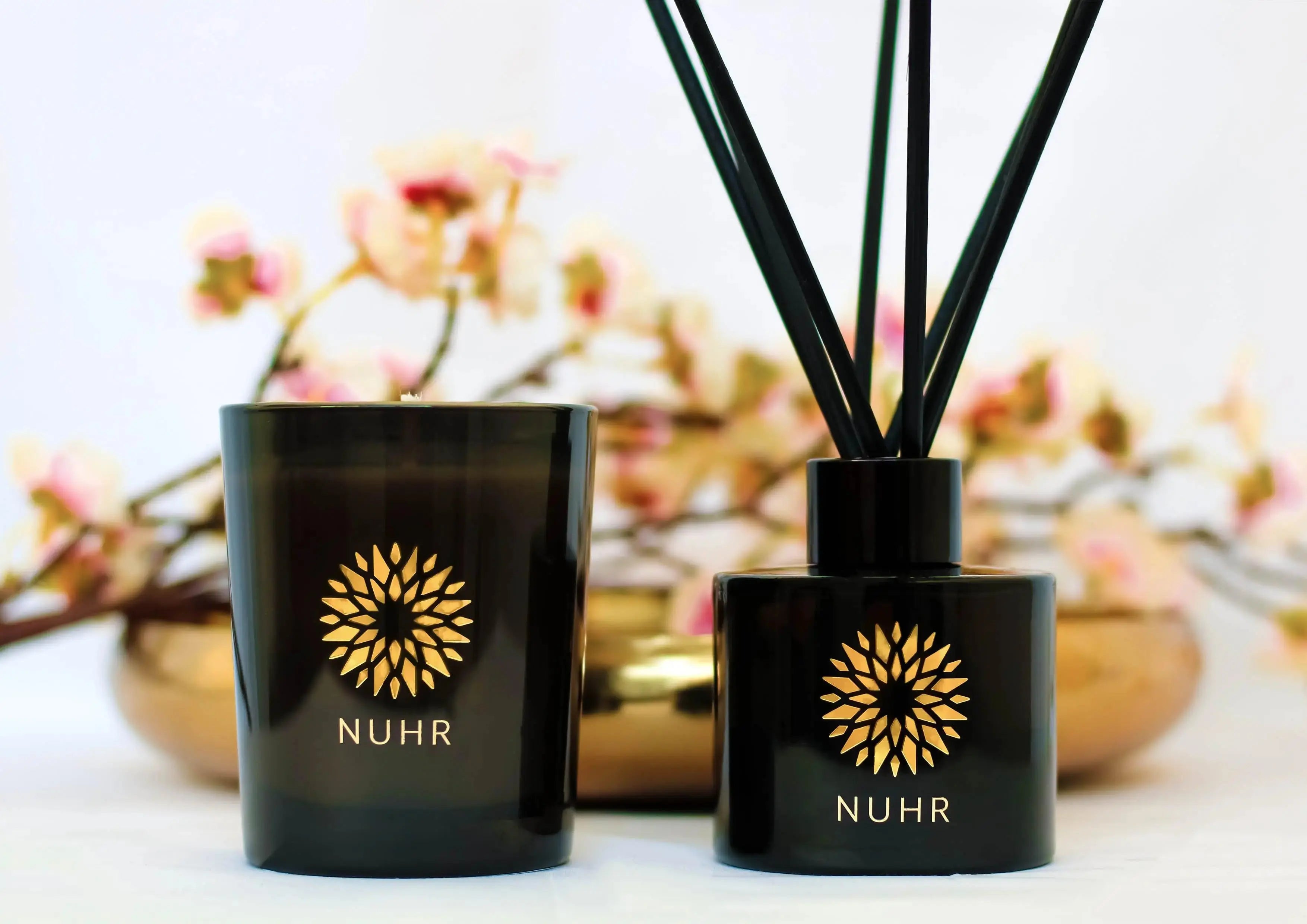 Rose & Oud Luxury Scented Candle NUHR Home