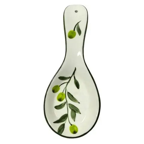 Ceramic Olive Spoon Rest