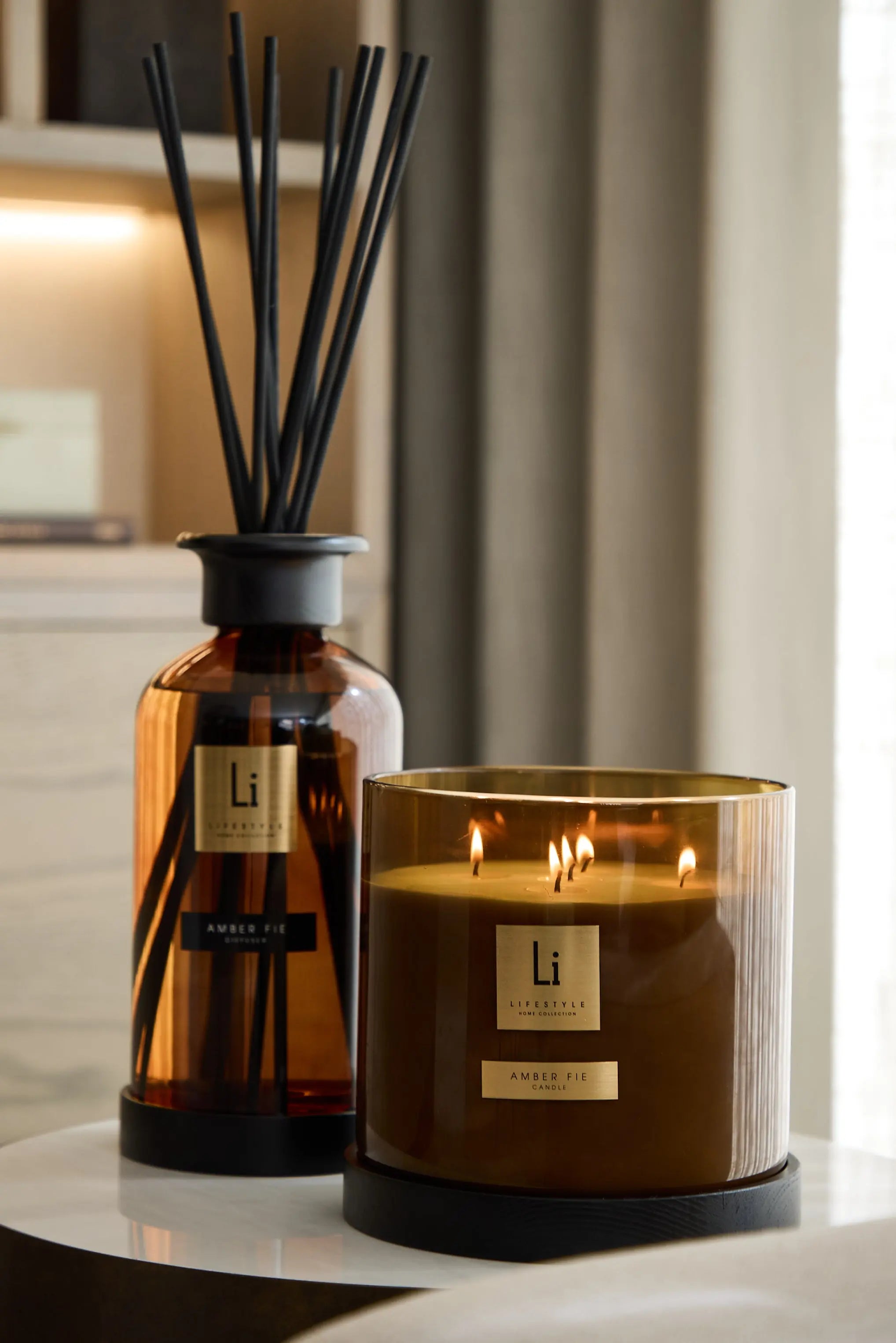 Luxury XXL Candle - Amber Fie (5kg) Lifestyle Home Collection