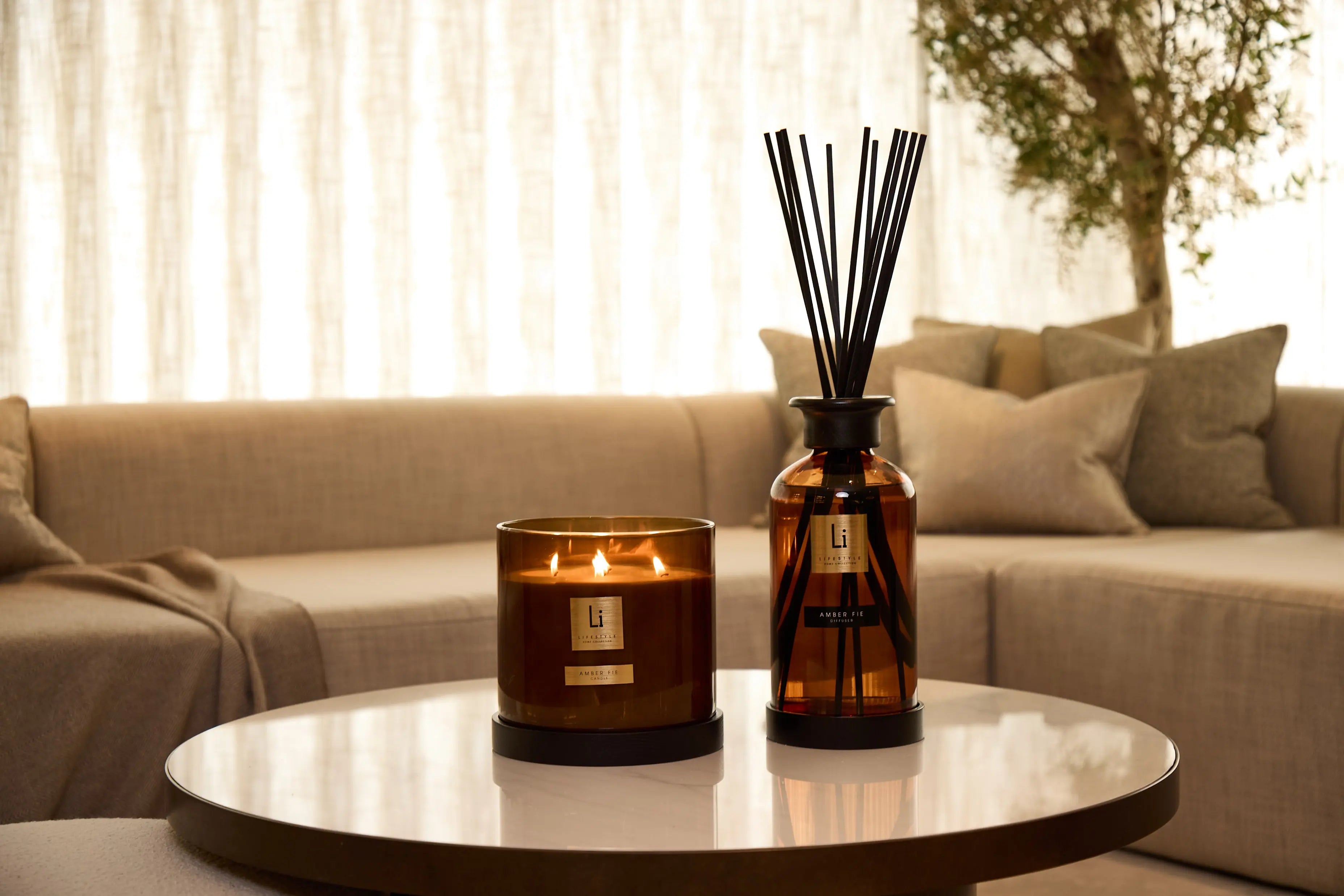 Luxury XXL Candle - Amber Fie (5kg) Lifestyle Home Collection