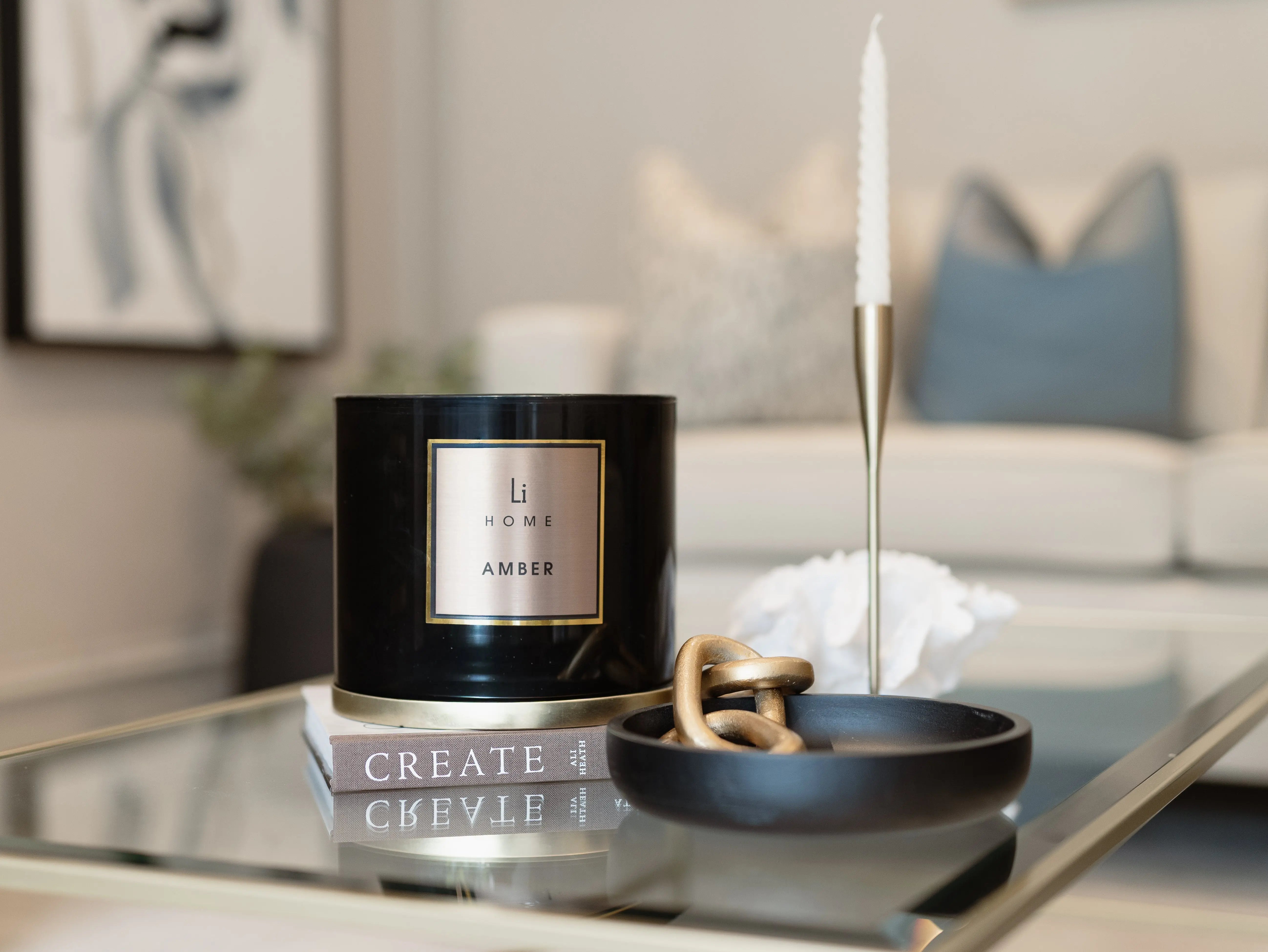 XL Candle - Amber Lifestyle Home Collection