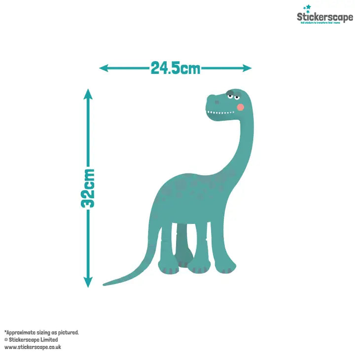Friendly Dinosaurs Wall Sticker Pack