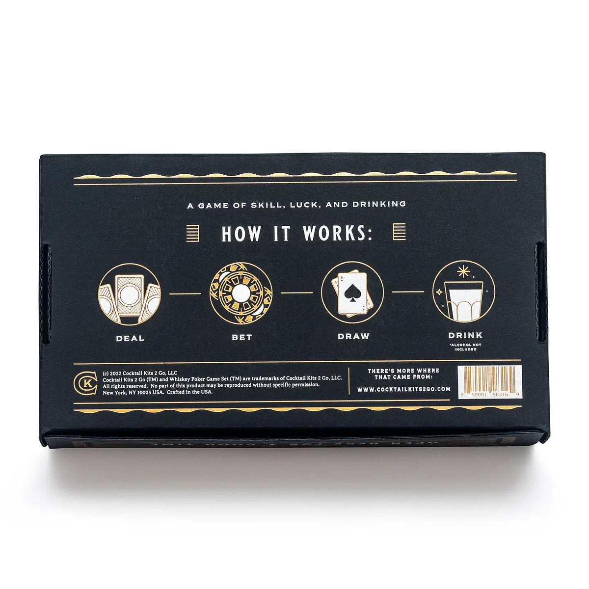 Whiskey Poker Game Set