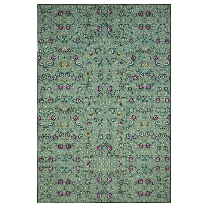 Rug Eco-Washable Blossoming Vines