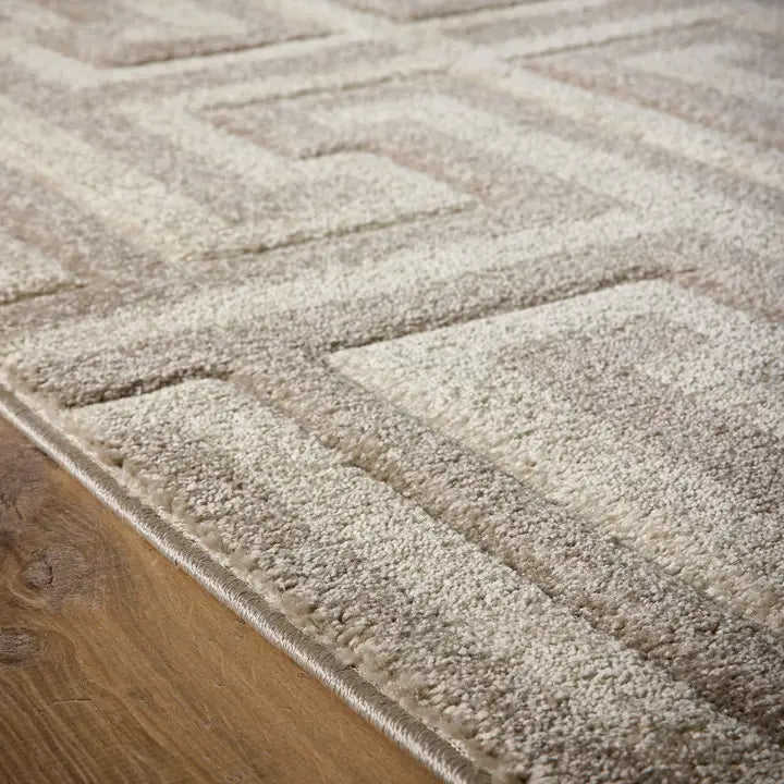 Origins Greek Key Rug | Taupe/Beige