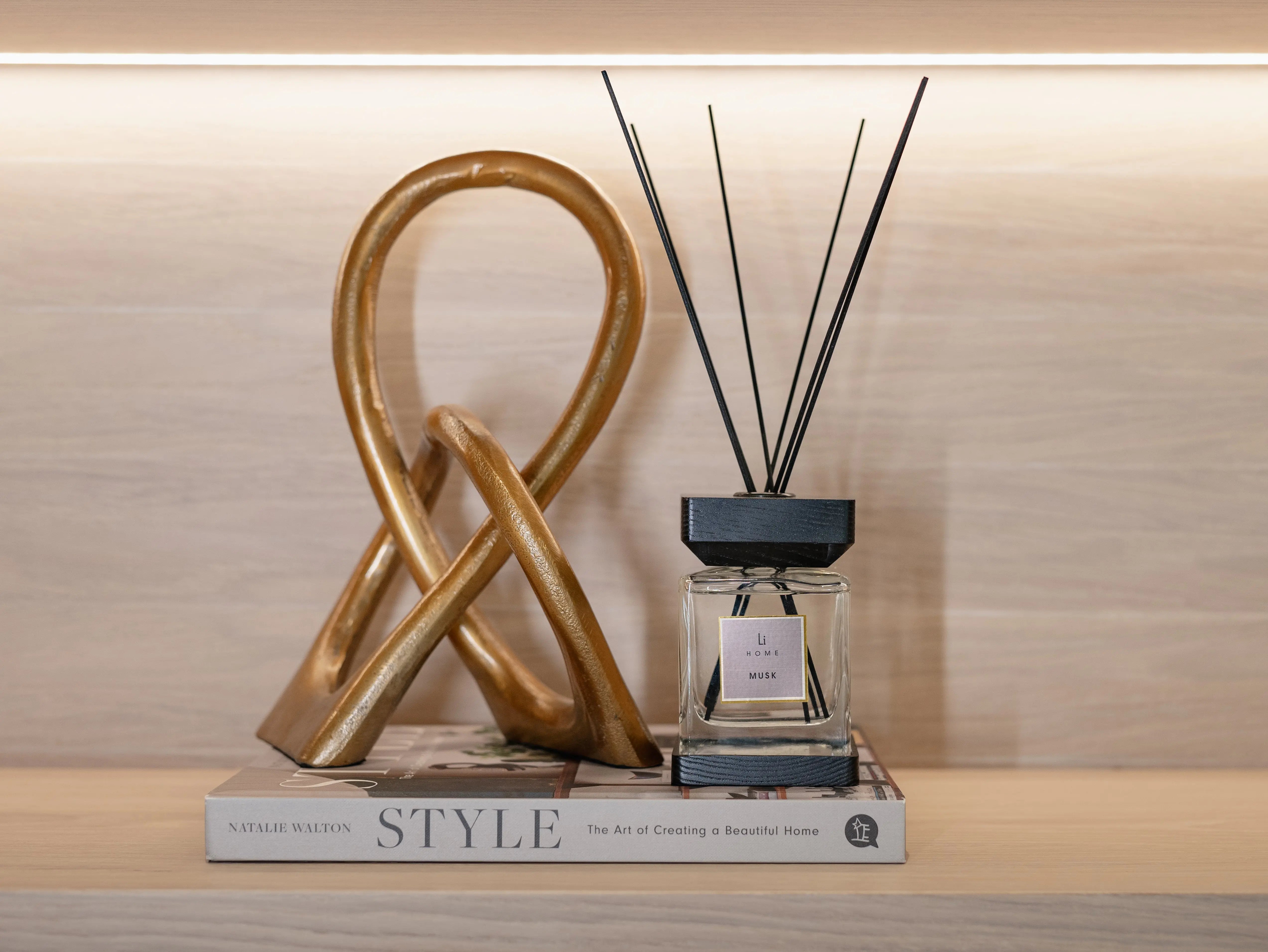 Luxury Square Diffuser - Musk Lifestyle Home Collection